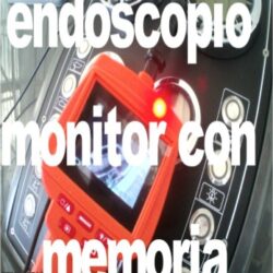 Endoscopi con monitor e registrazione